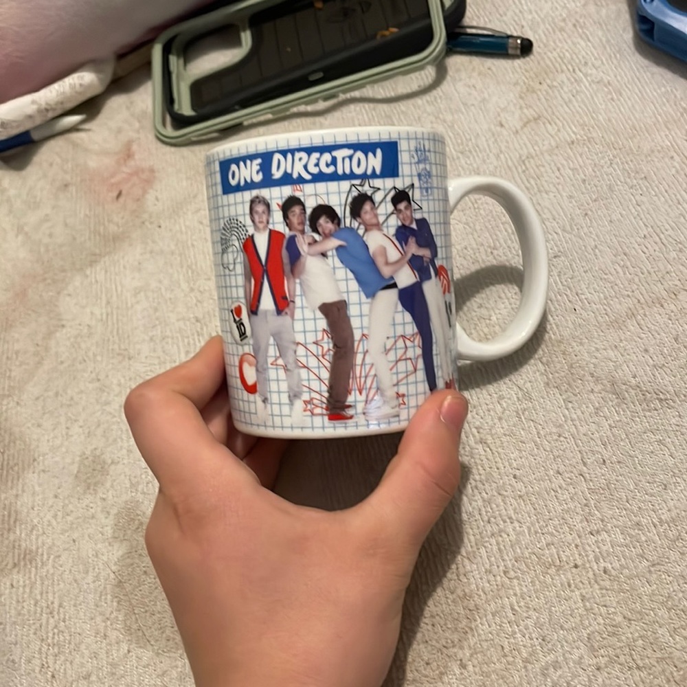 One direction coffee cup